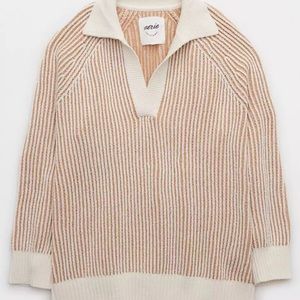 Aerie Sugar Rush Chenille Sweater